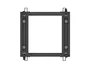 LANBERG Armario Rack Abierto 19 Pulgadas 9U Negro