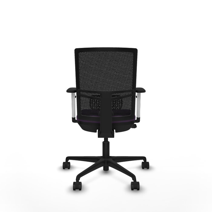 PIQUERAS Y CRESPO Silla de oficina Yunquera con mecanismo Sincro/Traslack, Morado y Negro PIQUERAS Y CRESPO Silla de oficina Yunquera con mecanismo Sincro/Traslack, Morado y Negro