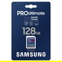 Samsung MB-SY128S 128GB Tarjeta MicroSDXC UHS-I U3 V30 Velocidad 200MB/s Lectura 130MB/s Escritura PRO Ultimate Retail