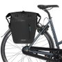 Basil Rivo L Bolsa Portaequipajes Trasero Impermeable 31L con Bandolera Reflectante