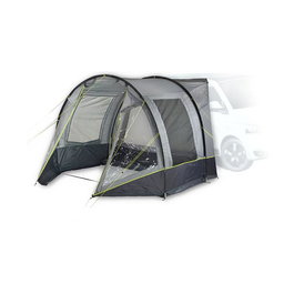 High Peak Avio 2.0 Tienda de Campaña de Grupo, Impermeable 4000 mm, 2 Ventanas con Mosquitera, Color Gris Lima, Referencia Busvorzelt