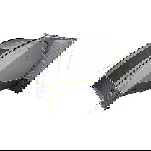 High Peak Avio 2.0 Tienda de Campaña de Grupo, Impermeable 4000 mm, 2 Ventanas con Mosquitera, Color Gris Lima, Referencia Busvorzelt