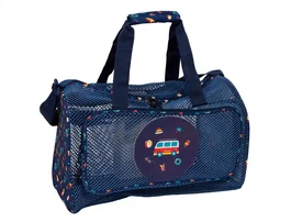 Safta Bolsa de Playa Antiarena, Bolso de Playa Plegable con Base Impermeable para Arena, Dimensiones 260x470x270 mm