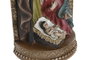 DKD Home Decor Nacimiento Navidad Tradicional Resina Multicolor 10.5 x 22.5 x 11 cm