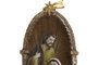 DKD Home Decor Nacimiento Navidad Tradicional Resina Multicolor 10.5 x 22.5 x 11 cm