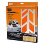 Foliatec Vinilo Decorativo para Coche Diseño Sombras Naranja