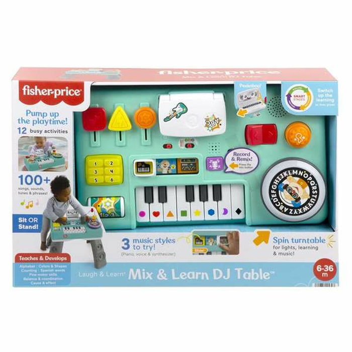 Fisher-Price Mesa de Mezclas DJ Musical Fisher-Price Mesa de Mezclas DJ Musical