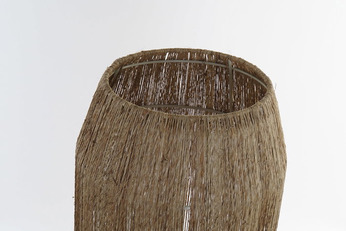 DKD Home Decor Lámpara de Pie Balines Natural Yute Metal 29 x 83 x 29 cm (2 Unidades)