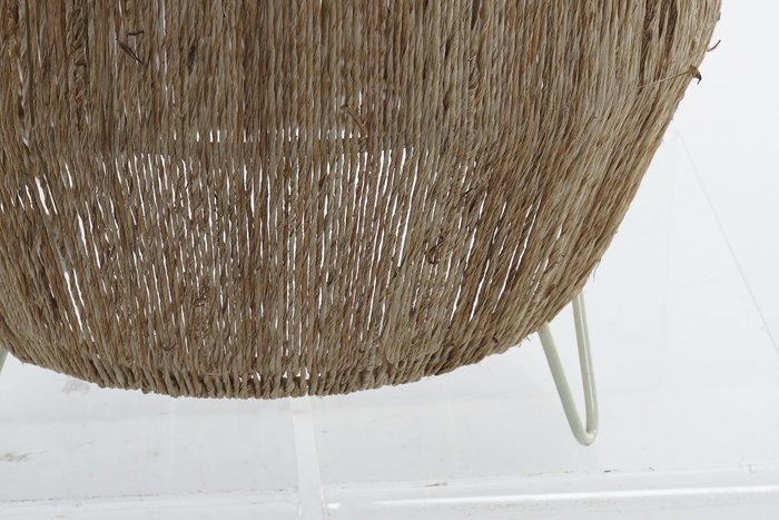 DKD Home Decor Lámpara de Pie Balines Natural Yute Metal 29 x 83 x 29 cm (2 Unidades)