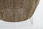 DKD Home Decor Lámpara de Pie Balines Natural Yute Metal 29 x 83 x 29 cm (2 Unidades)