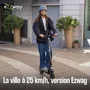 Ezway Patinete Eléctrico EX85 - 300W - Ruedas de 8.5" - Autonomía de 20 km