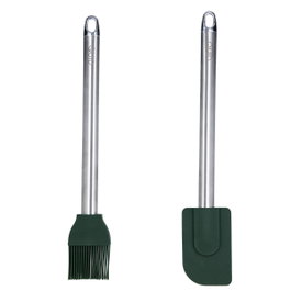 Quid Set 2 Gadgets Silicona Surtidas Terrae 26 cm Verde