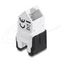 DeLOCK 90939 Módulo Keystone RJ45 con conector LSA Cat.6A 45° sin herramientas