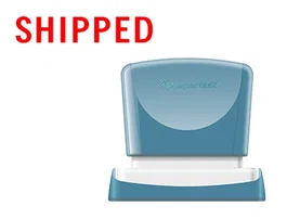 X'stamper Sello Quix Personalizable Q-13 Color Rojo Medidas 13x49 mm Sello Preentintado