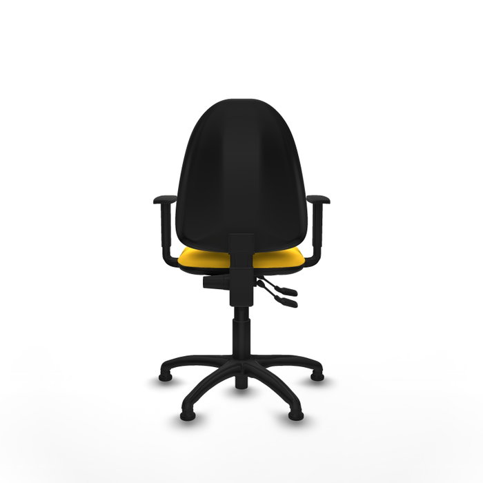 PIQUERAS Y CRESPO Silla de oficina Aýna Amarillo con Brazos 1D PIQUERAS Y CRESPO Silla de oficina Aýna Amarillo con Brazos 1D
