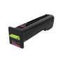 Lexmark Cartucho de tóner CX825 Magenta
