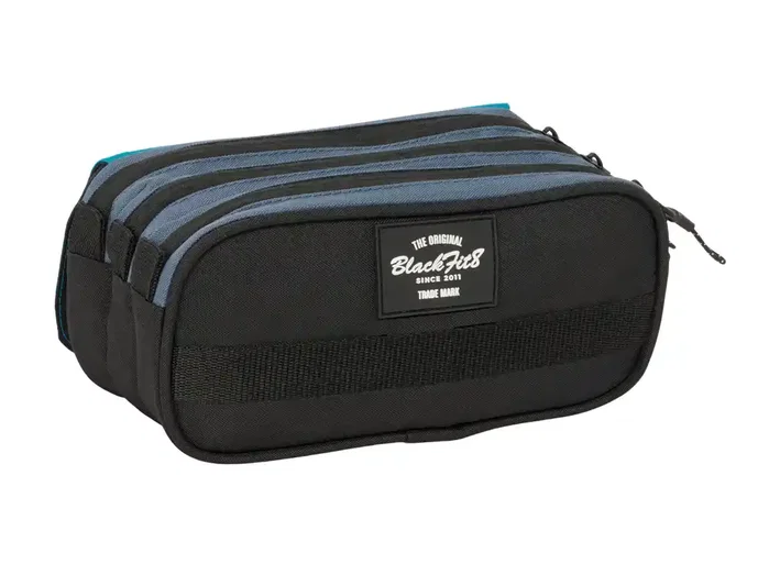Safta Portatodo Triple Big Reciclado Blackfit8 California 21,5x10x8cm Safta Portatodo Triple Big Reciclado Blackfit8 California 21,5x10x8cm