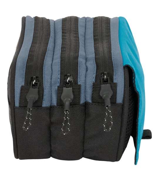 Portatodo BlackFit8 California Azul Negro 21,5 x 10 x 8 cm