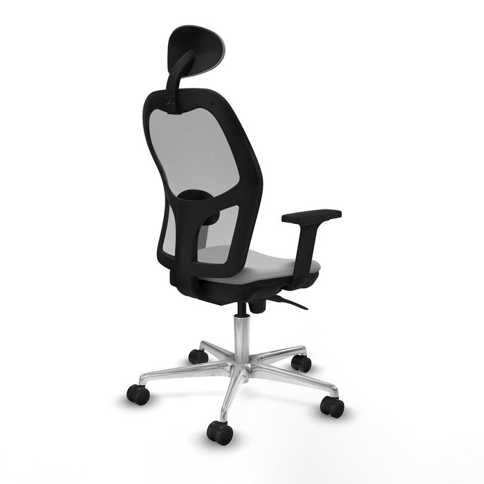 PIQUERAS Y CRESPO Silla de oficina Jorquera Gris con Mecanismo Sincro PIQUERAS Y CRESPO Silla de oficina Jorquera Gris con Mecanismo Sincro