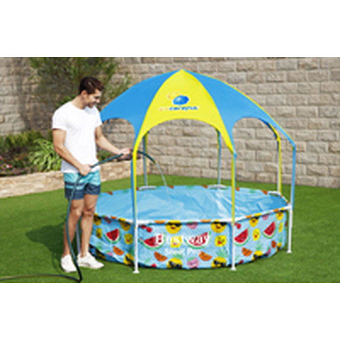 Bestway Piscina Rígida Adulto Multicolor 244x244 cm Bestway Piscina Rígida Adulto Multicolor 244x244 cm