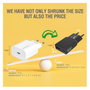 4smarts PDPlug Slim Duos 541744 Cargador GaN 30W USB-C + USB-A Quick Charge 3.0, Negro