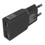 4smarts PDPlug Slim Duos 541744 Cargador GaN 30W USB-C + USB-A Quick Charge 3.0, Negro