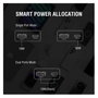 4smarts PDPlug Slim Duos 541744 Cargador GaN 30W USB-C + USB-A Quick Charge 3.0, Negro