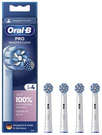 Oral-B EB60X Sensitive Clean, Pack de 4 unidades