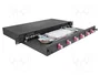 DeLOCK Caja de empalme de fibra óptica 6 x LC Duplex OM4 1U