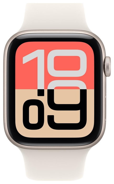 Apple Watch SE 3 GPS 40mm Starlight Aluminium Case | Starlight Sport Band - M/L