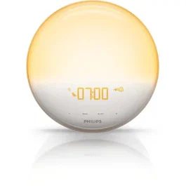 Philips HF3521/01 Simulador de amanecer con 6 sonidos y luz nocturna