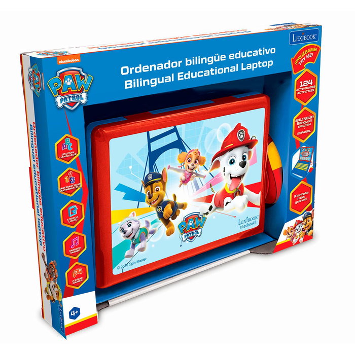 Lexibook Ordenador Portátil Paw Patrol Bilingüe