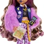 Monster High Muñeco Lobo Clawdeen con Perro Creciente y Accesorios HRP65
