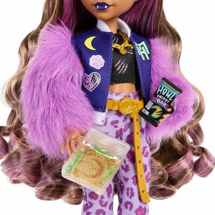 Monster High Muñeco Clawdeen Wolf con Perro Creciente y Accesorios Monster High Muñeco Clawdeen Wolf con Perro Creciente y Accesorios
