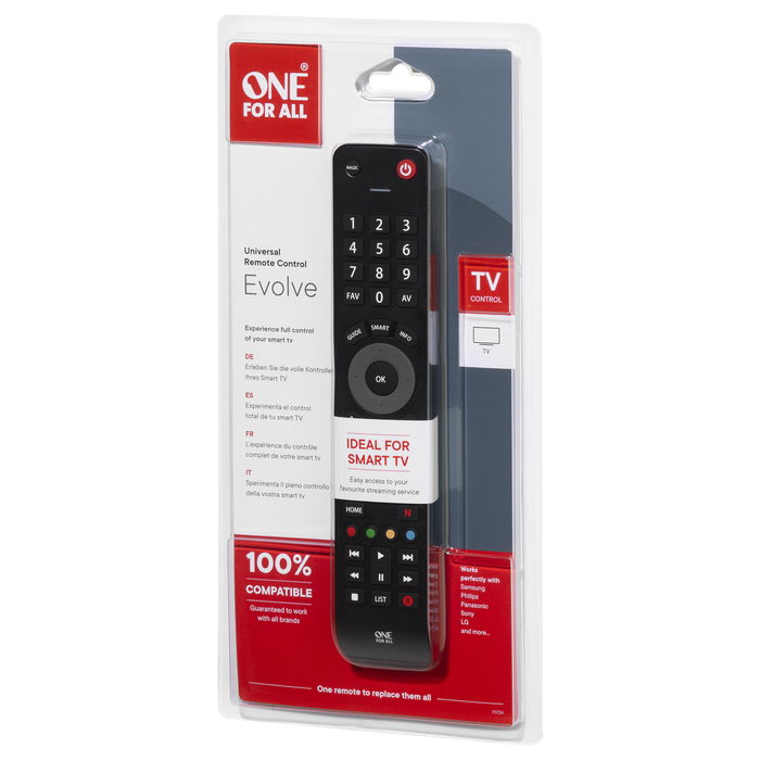 OneforAll URC 7115 Mando a Distancia Universal para TV