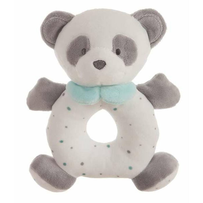 Creaciones Llopis Sonajero Peluche Baby Panda Agua Marina 20cm