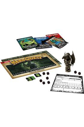 Hasbro HeroQuest La Cripta de la Oscuridad Perpetua Pack de Misión Premium