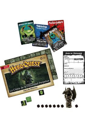 Hasbro HeroQuest La Cripta de la Oscuridad Perpetua Pack de Misión Premium
