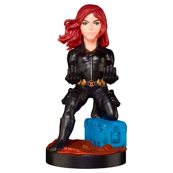 EXQUISITE GAMING Cable Guy soporte sujeción figura Black Widow Marvel 20cm EXQUISITE GAMING Cable Guy soporte sujeción figura Black Widow Marvel 20cm