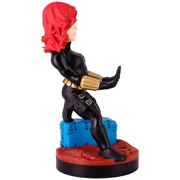 EXQUISITE GAMING Cable Guy soporte sujeción figura Black Widow Marvel 20cm EXQUISITE GAMING Cable Guy soporte sujeción figura Black Widow Marvel 20cm