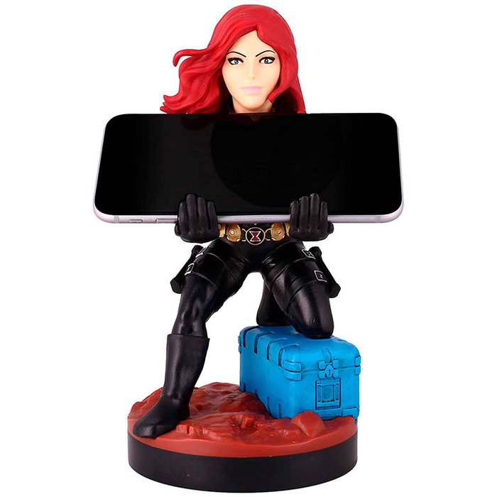 EXQUISITE GAMING Cable Guy soporte sujeción figura Black Widow Marvel 20cm EXQUISITE GAMING Cable Guy soporte sujeción figura Black Widow Marvel 20cm