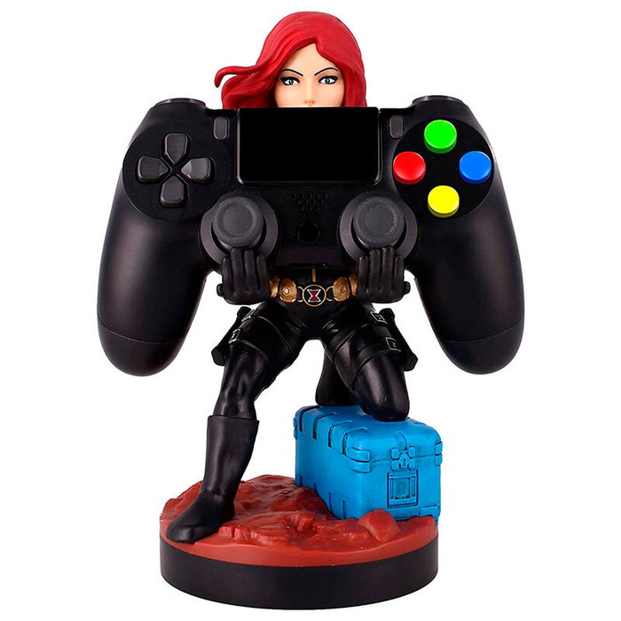 EXQUISITE GAMING Cable Guy soporte sujeción figura Black Widow Marvel 20cm EXQUISITE GAMING Cable Guy soporte sujeción figura Black Widow Marvel 20cm