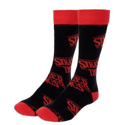 Cerdá Set 3 Calcetines Stranger Things Adulto Talla 40/46 Algodón Poliamida Elastano