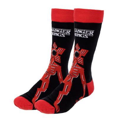 Cerdá Set 3 Calcetines Stranger Things Adulto Talla 40/46 Algodón Poliamida Elastano