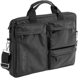 Milan Shadow Maletín para portátil 17 pulgadas Negro