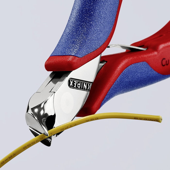 Knipex Alicate de corte lateral para electrónica 6442115