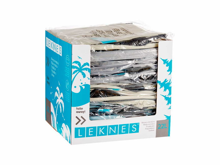 Leknes Nevera Portátil 22L con Bolsillo Exterior, Surtidos Pastel, 32 x 32 x 3 cm (Set de 12) Leknes Nevera Portátil 22L con Bolsillo Exterior, Surtidos Pastel, 32 x 32 x 3 cm (Set de 12)