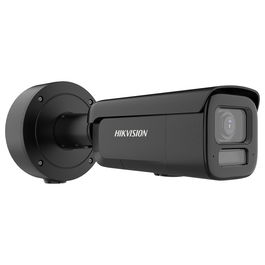 Hikvision DS-2CD2687G3-LIZS2UY/SL Bullet Cámara de Seguridad IP 8MP Smart Hybrid Light, 2.8-12mm, Color Negro