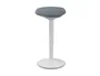 Leitz Ergo Active Comfort Taburete Alto Ajustable Color Gris - Silla de Escritorio Ergonómica