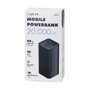 LogiLink Mobile Power Bank 20.000 mAh PD 65 W, negro